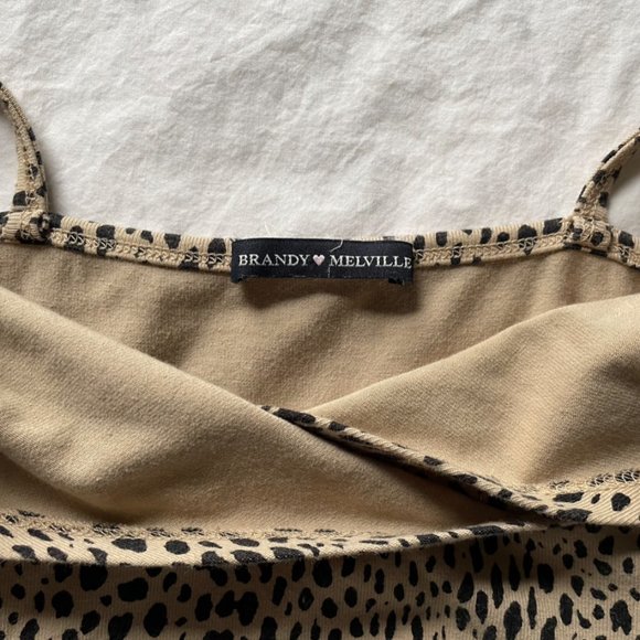 COPY - Brandy Melville Cheetah Print Amara Tank Top - Picture 4 of 4